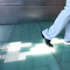 Image for article titled LED Floor Captures Digital Footprints